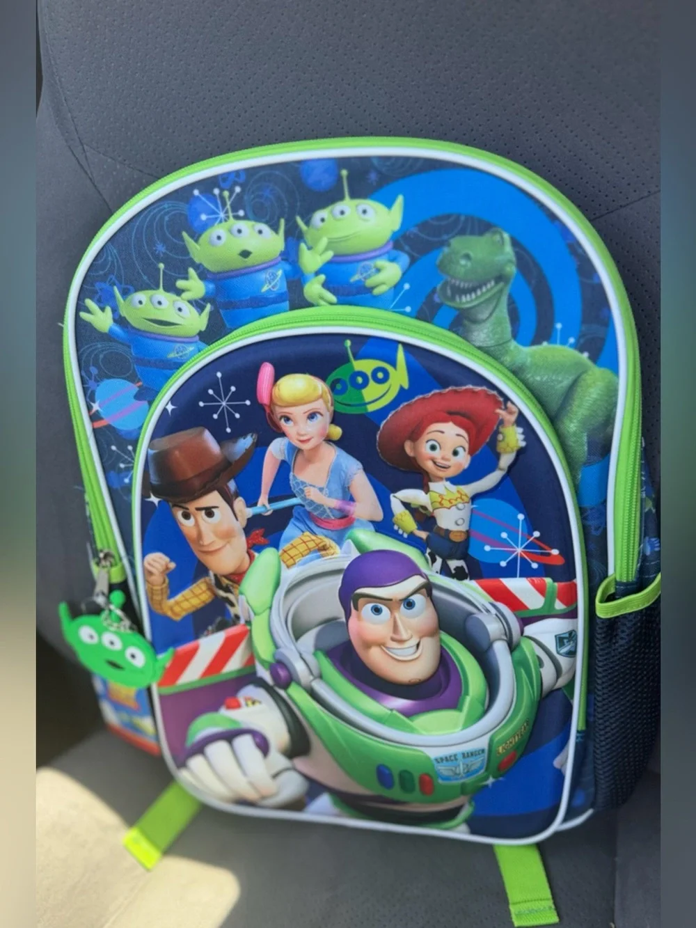 Disney Toy Story Backpack - for school for boys and girls Blue & Green